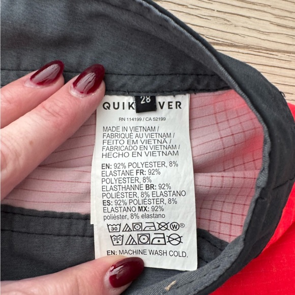 Highlite Tokolo 19" men’s Quicksilver Board short size 28 - Picture 4 of 5